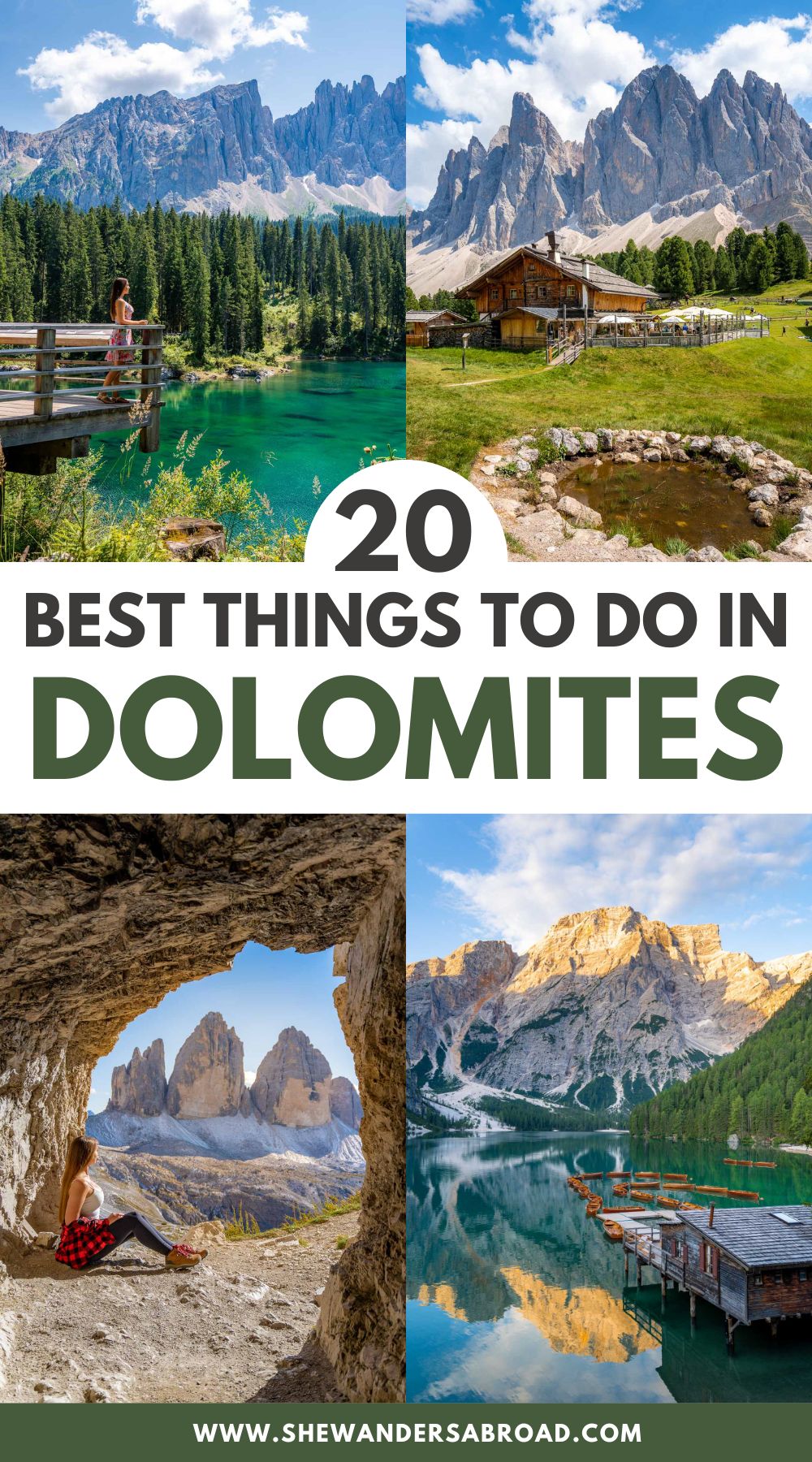 Dolomites Bucket List: 20 Best Things to Do in the Dolomites