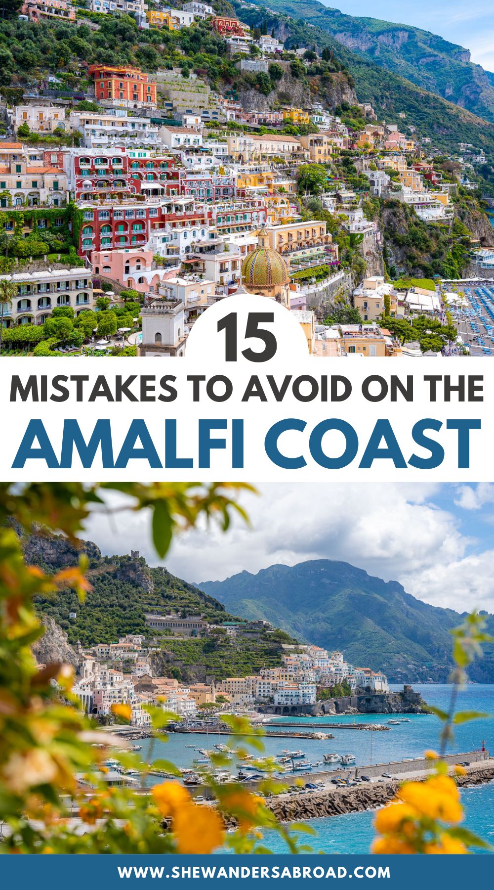 15 Common Mistakes to Avoid on the Amalfi Coast