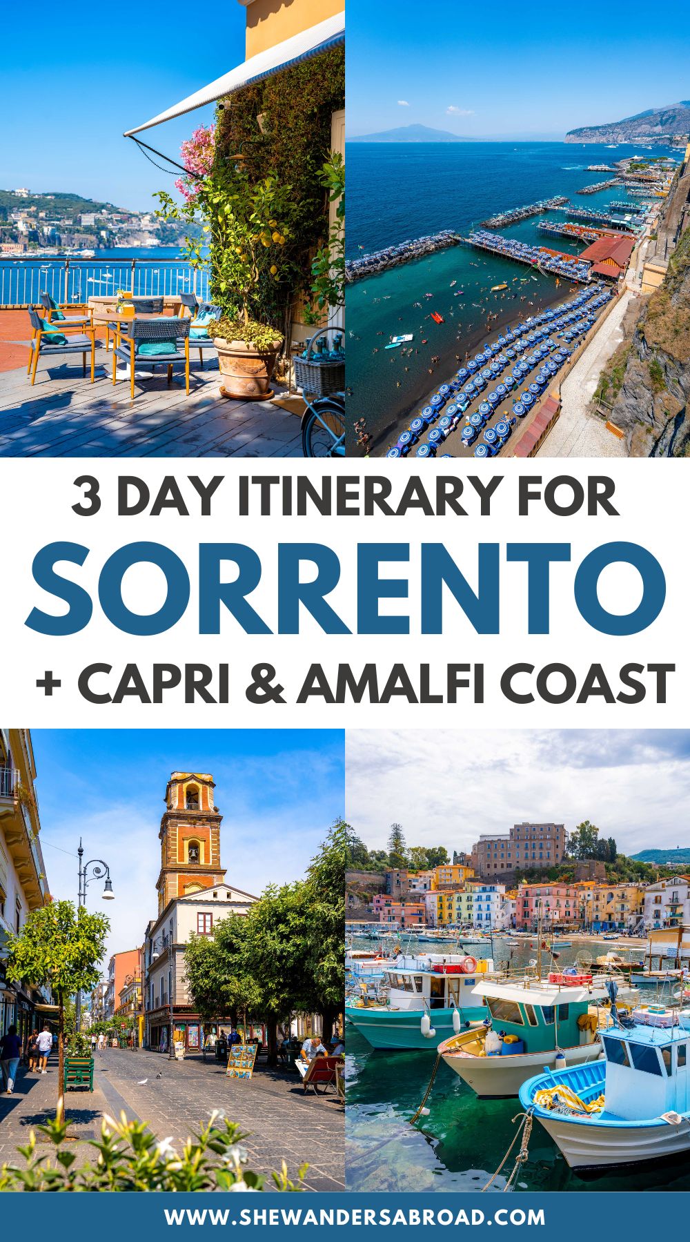How to Spend 3 Days in Sorrento, Italy